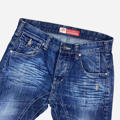 Fashion Factory Meeste Teksad Suurus W30 / L32