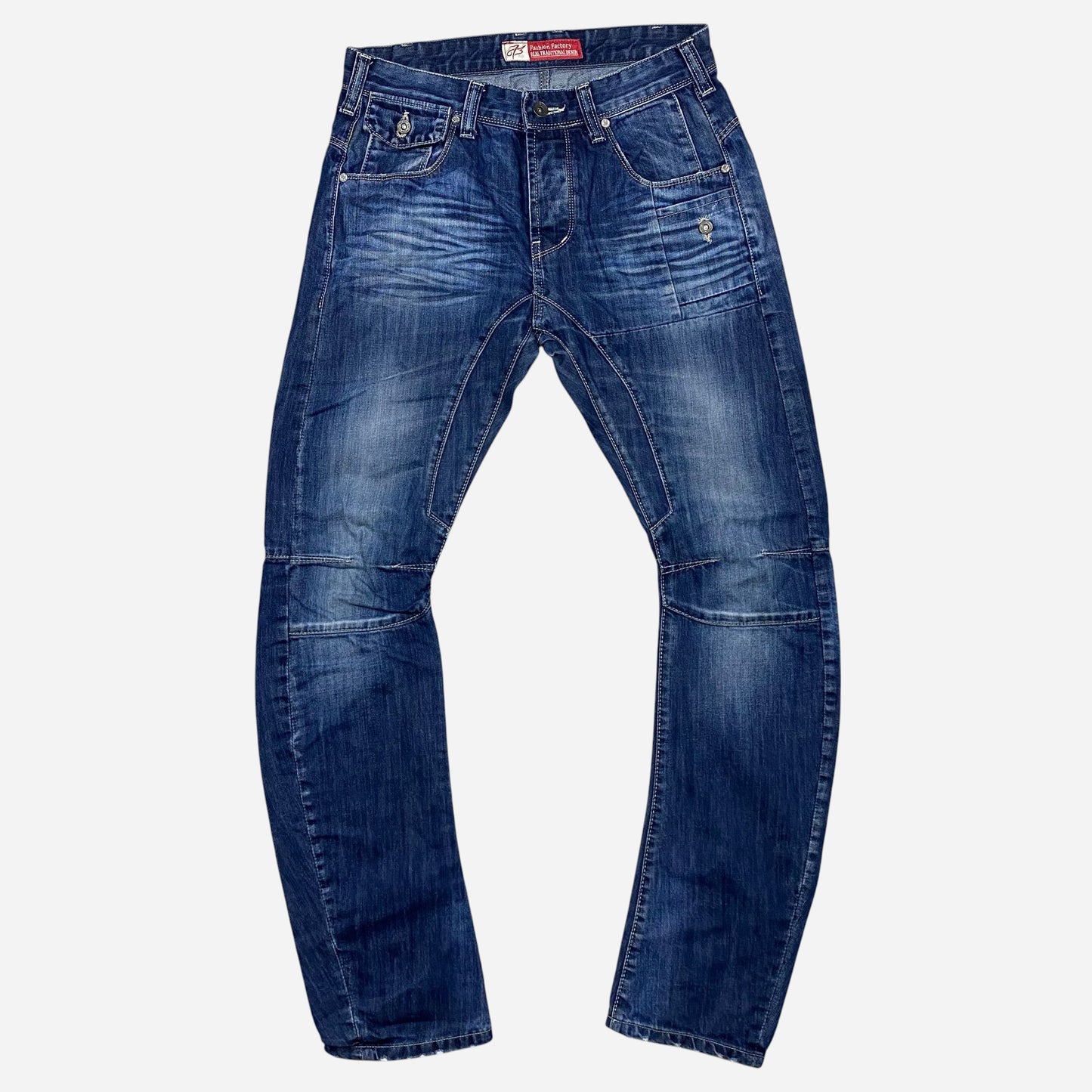 Fashion Factory Meeste Teksad Suurus W30 / L32