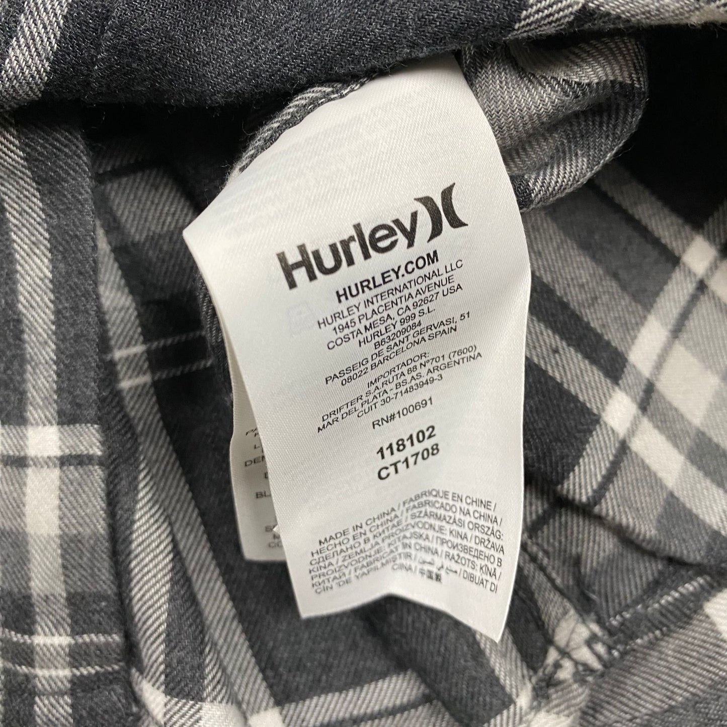 Hurley Naiste Särk Suurus L