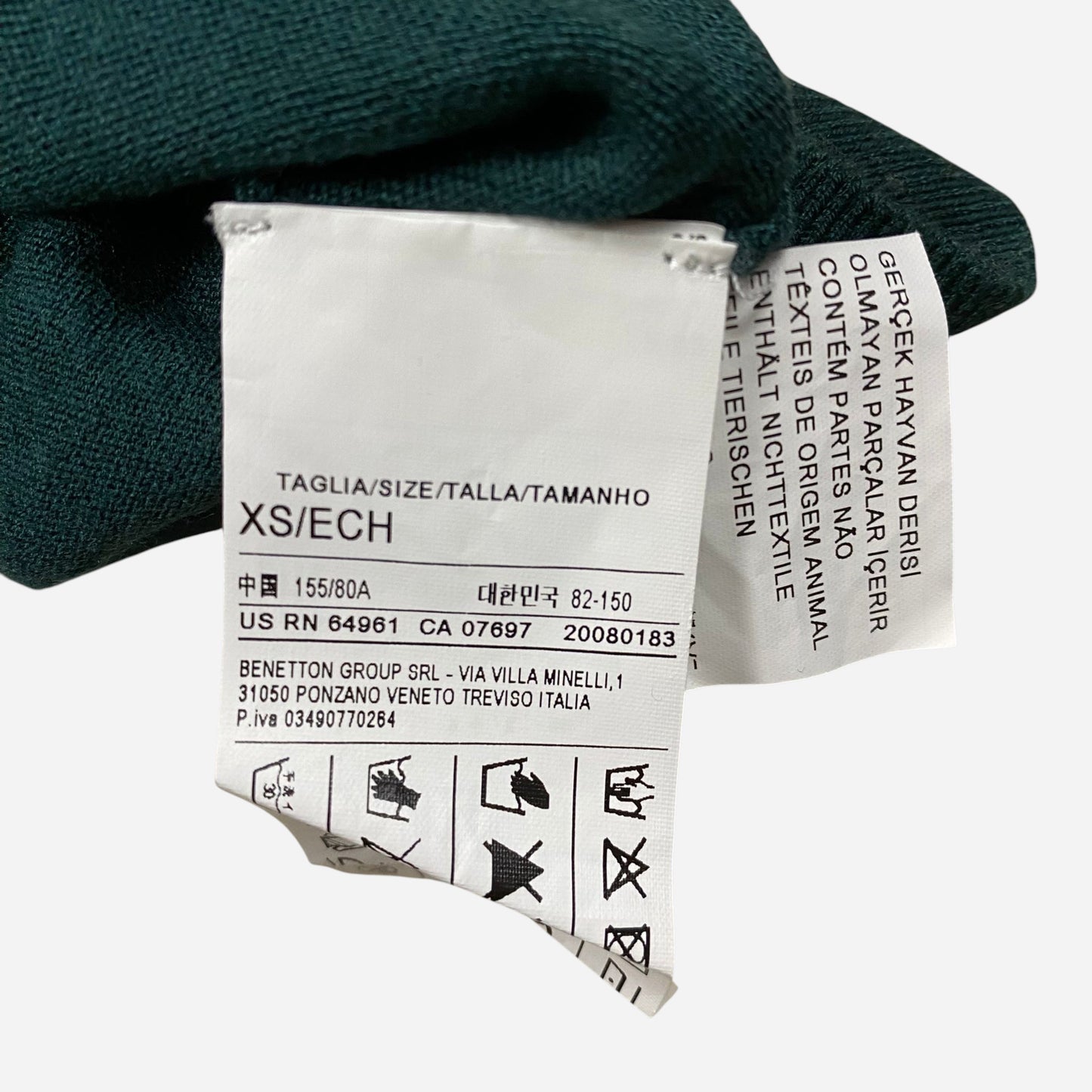 BENETTON Naiste Kampsun Suurus XS