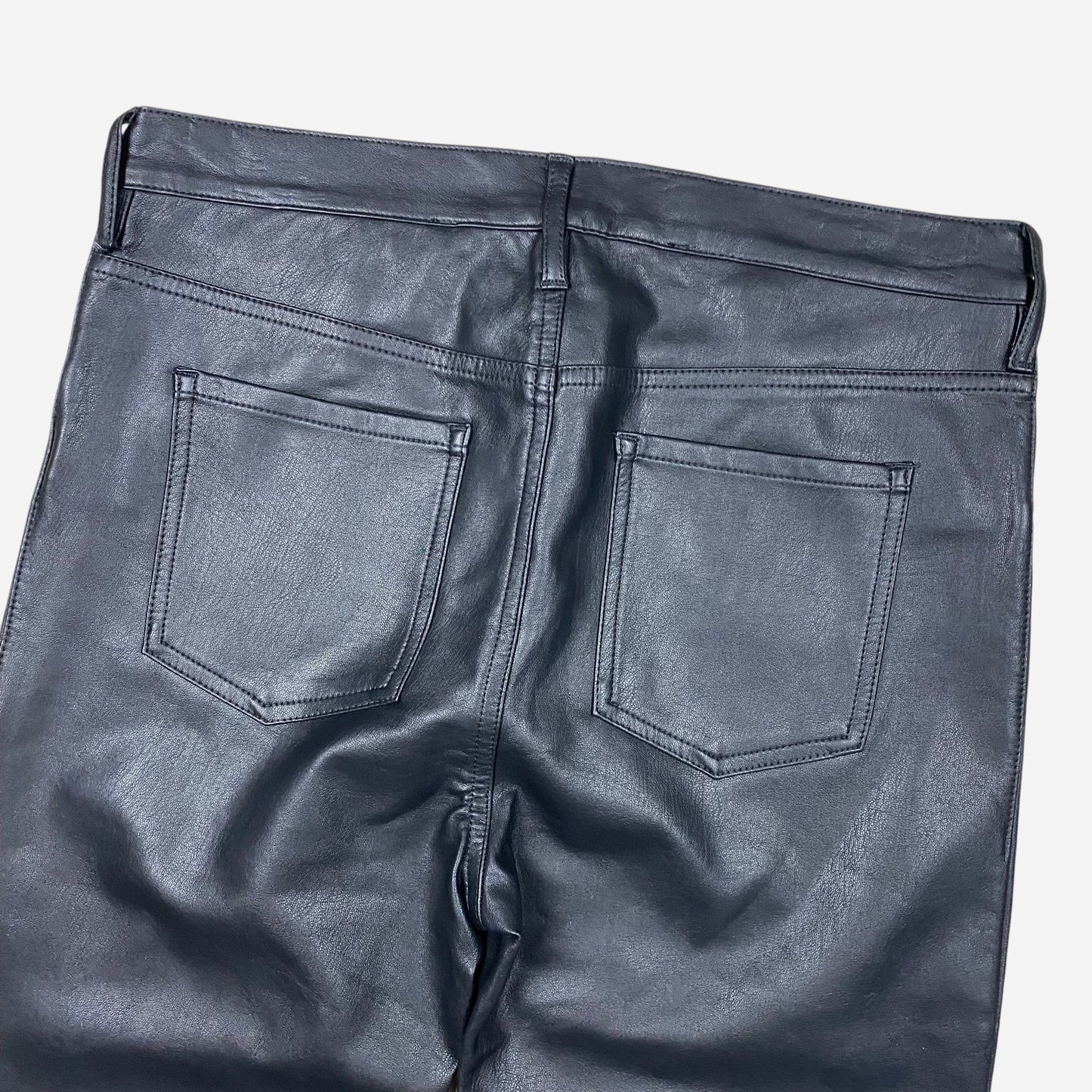 157 Women's Faux Leather Pants Size M