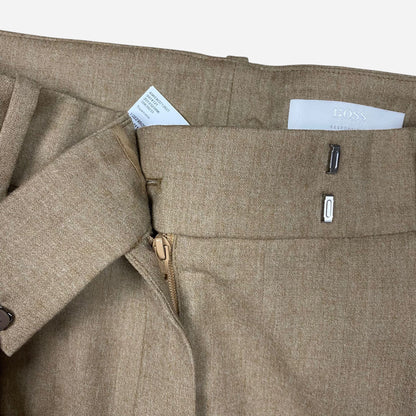 Hugo Boss Womens Tayamana Wool Trousers Size 38