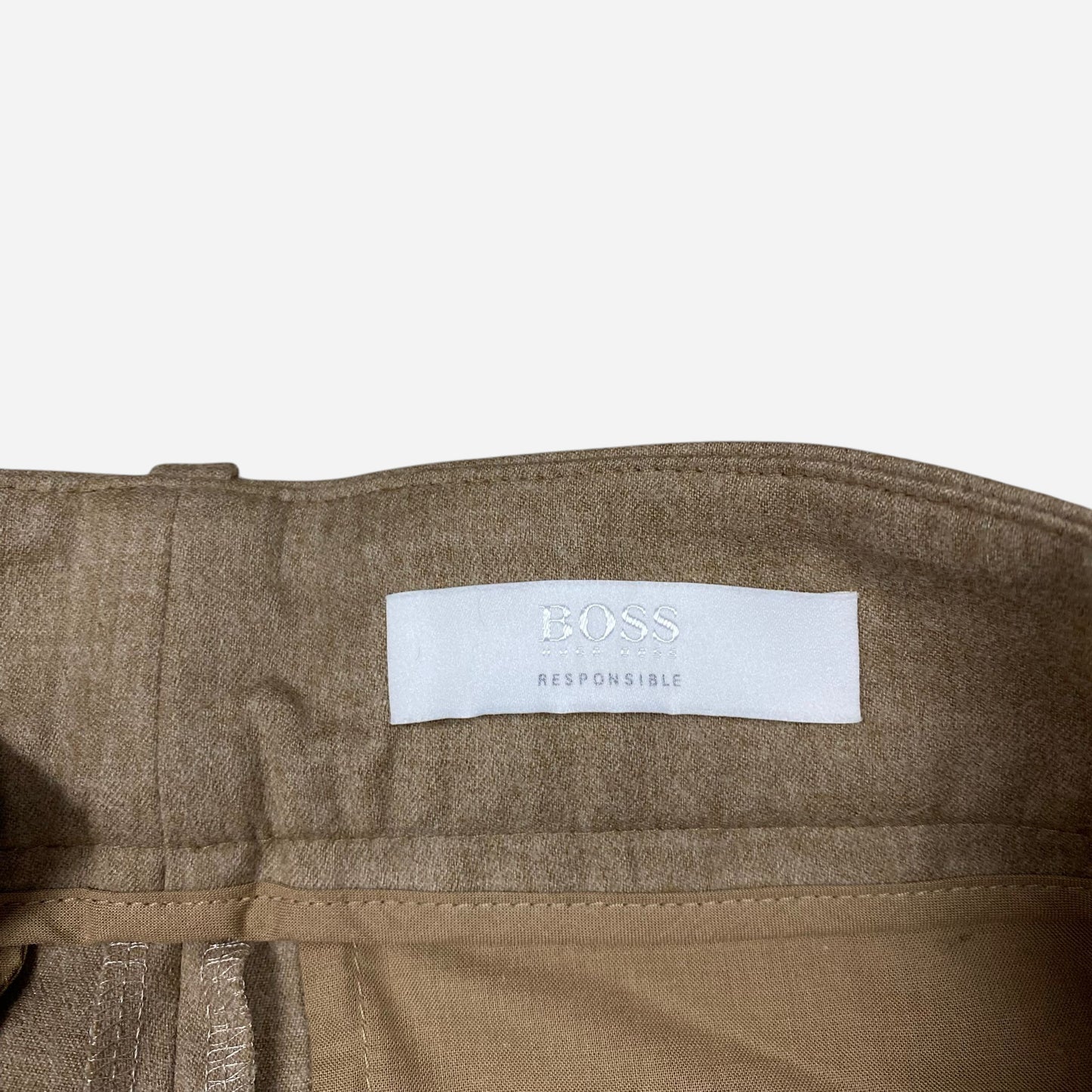 Hugo Boss Womens Tayamana Wool Trousers Size 38