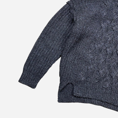 Naiste Cable Knit Kampsun Suurus S