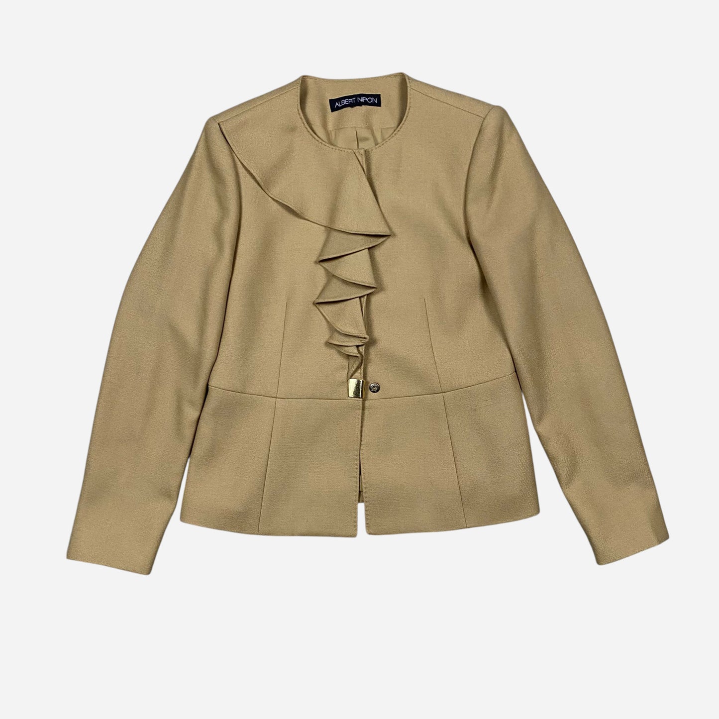 Albert Nipon Womens Blazer Jacket Size 38