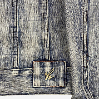 H&R Denim Gallery Meeste Teksa Tagi Jakk Suurus M