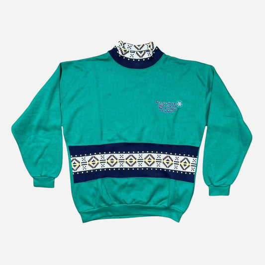 Vintage Blure Unisex Kampsun Suurus L