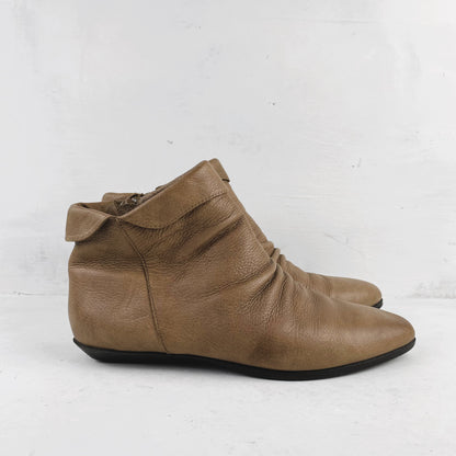 Naiste Maine Woods Nahast Poolsaapad Booties Suurus 38