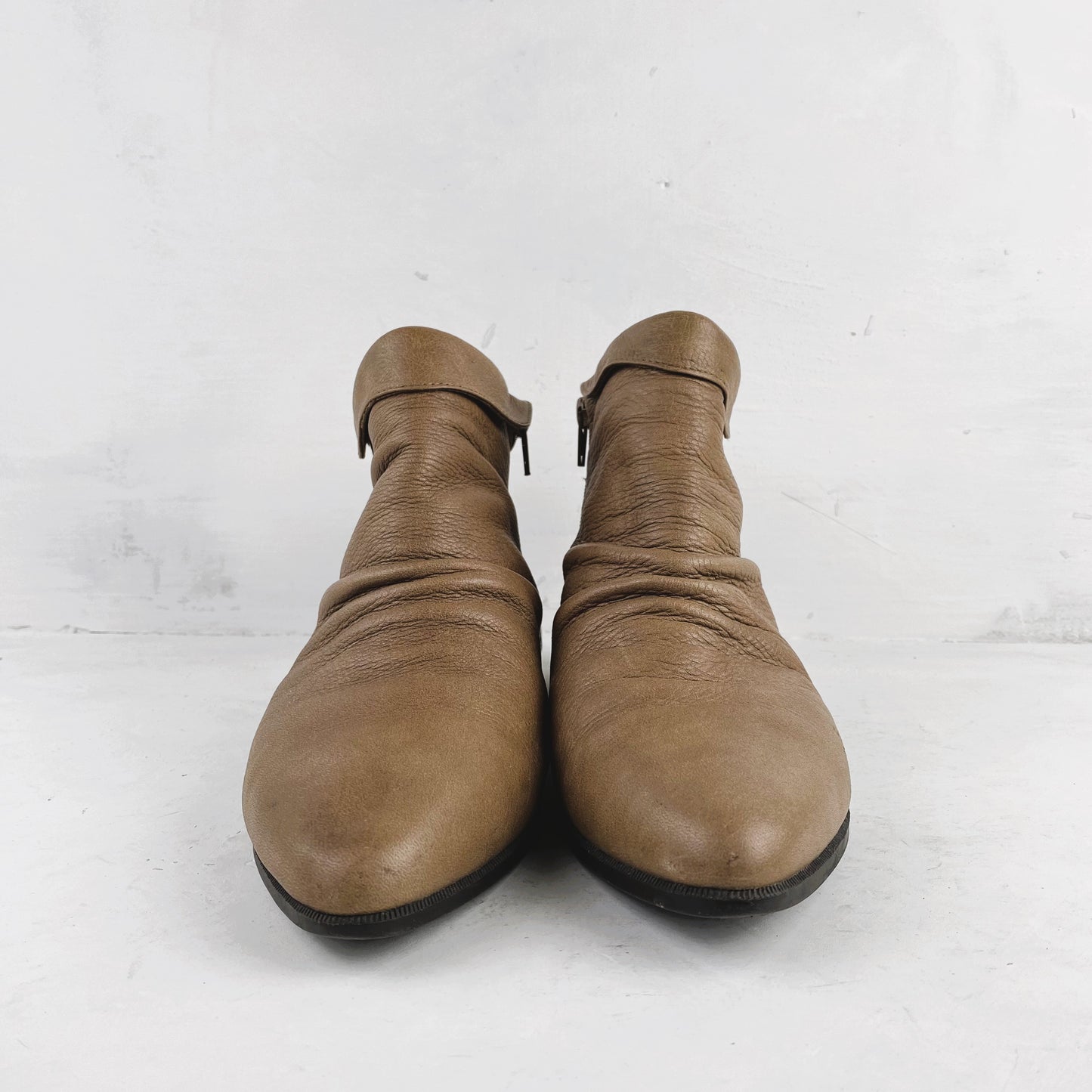 Naiste Maine Woods Nahast Poolsaapad Booties Suurus 38