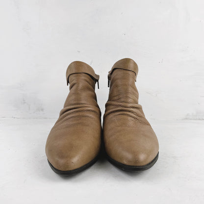 Naiste Maine Woods Nahast Poolsaapad Booties Suurus 38