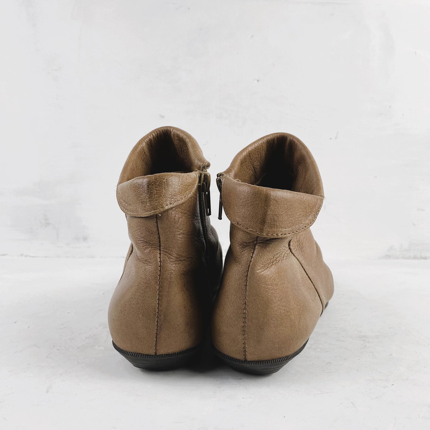 Naiste Maine Woods Nahast Poolsaapad Booties Suurus 38