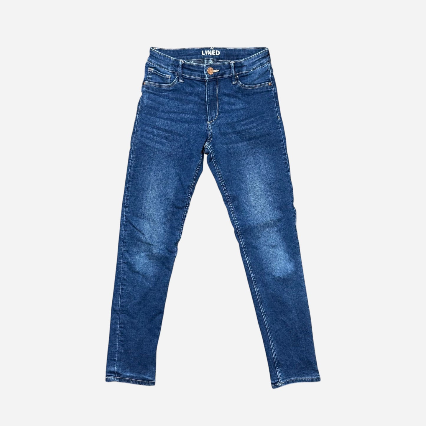 Skinny Fit & Denim Tüdrukute Teksad Suurus 140
