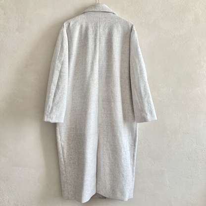 Monki Womens Long Double Breasted Peacoat Coat Size S