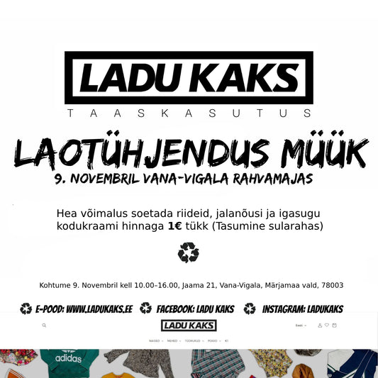 Laotühjendus müük